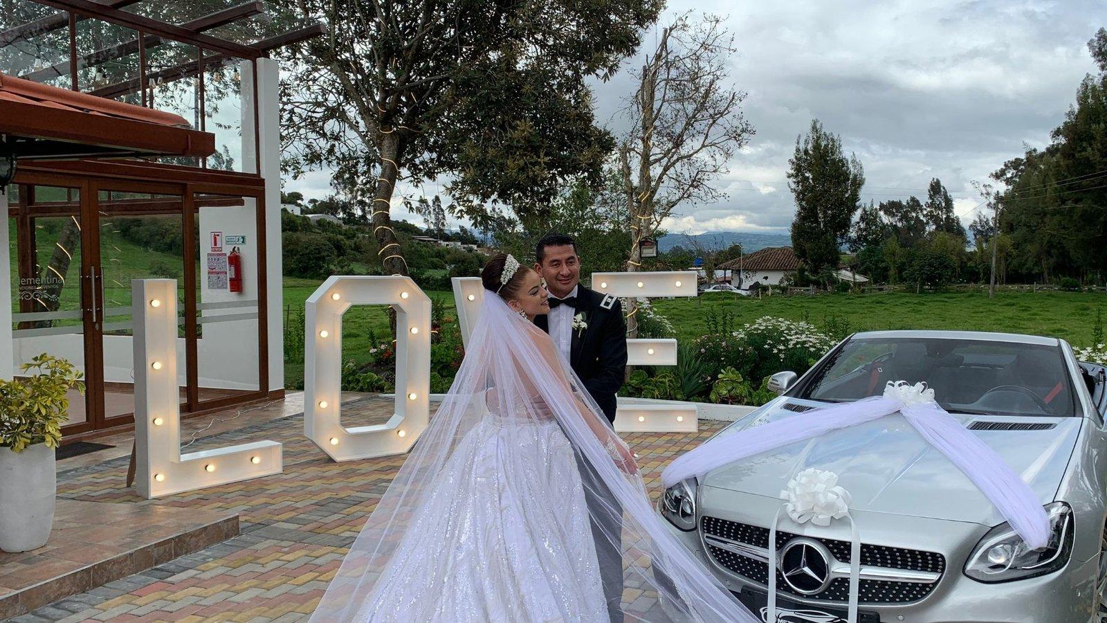 Recepción Mishelle y Byron